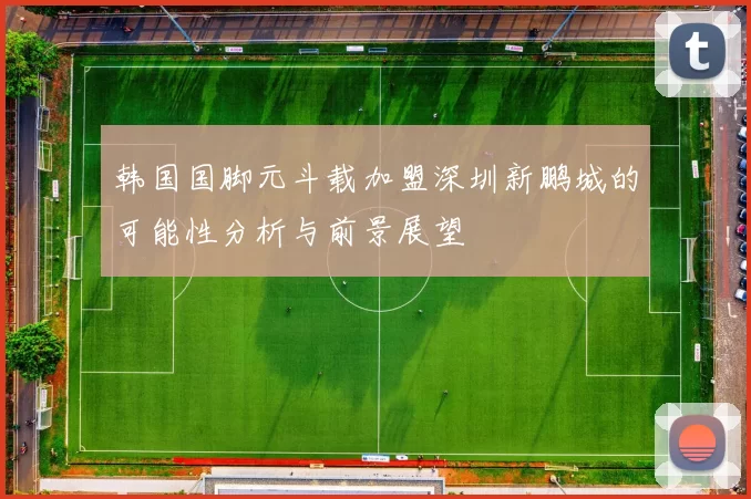 韩国国脚元斗载加盟深圳新鹏城的可能性分析与前景展望